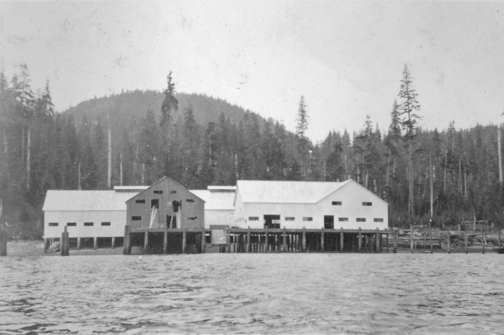 Blind Channel Cannery. Photo courtesy Museum at Campbell River.